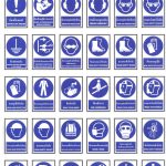 ป้ายแสดงเครื่องหมาย บังคับ