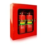 ตู้เก็บอุปกรณ์ดับเพลิงชนิดท่อคู่ แบบแขวนลอย